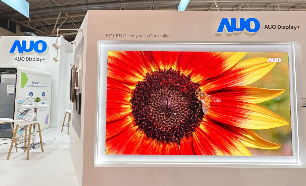 达擎推出配备控制器的 130吋 LED 显示屏，采用模块化设计的预组架构，现场安装更弹性省时